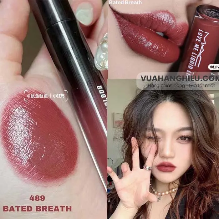Swatch bảng màu son MAC Love Me Liquid Lipcolour trendy - 11