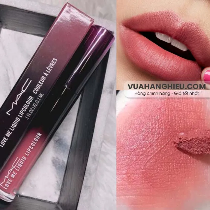 Swatch bảng màu son MAC Love Me Liquid Lipcolour trendy - 13