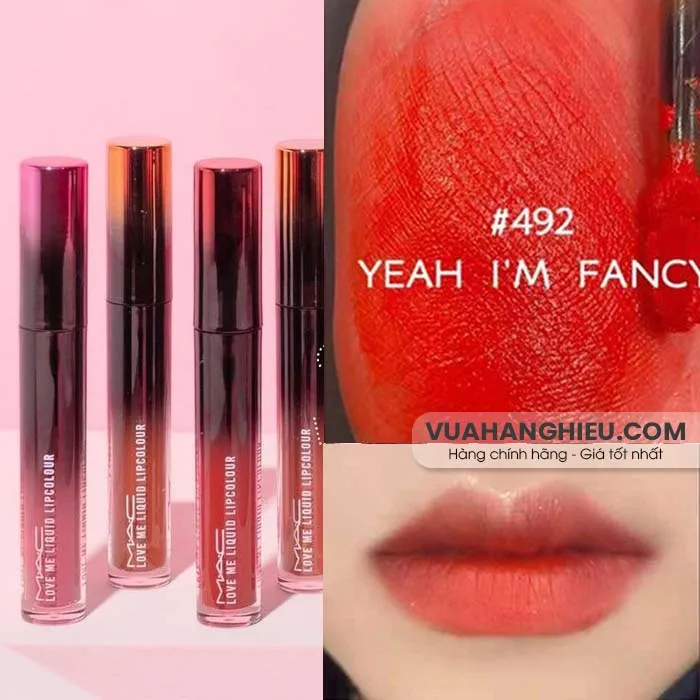 Swatch bảng màu son MAC Love Me Liquid Lipcolour trendy - 14