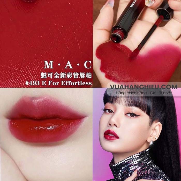 Swatch bảng màu son MAC Love Me Liquid Lipcolour trendy - 15