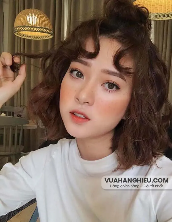 Top 23+ kiểu tóc uốn gợn sóng đẹp xu hướng trendy 2025