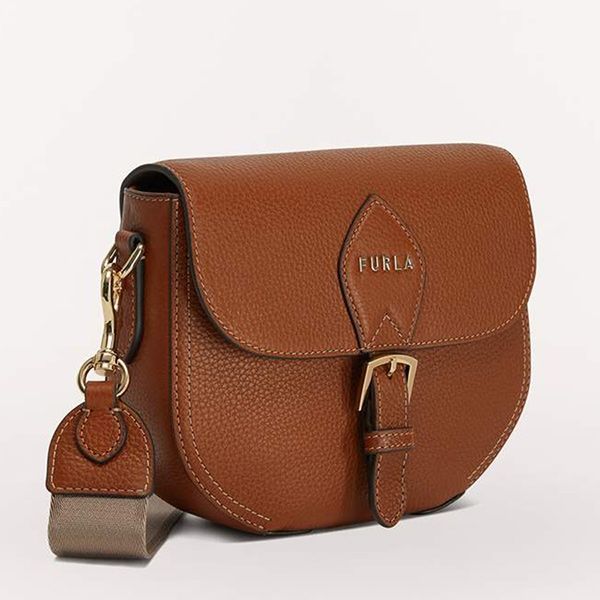 Túi Đeo Chéo Furla Urania Crossbody Mini Cognac H Màu Nâu - Túi xách - Vua Hàng Hiệu