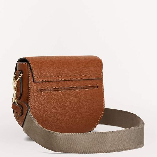 Túi Đeo Chéo Furla Urania Crossbody Mini Cognac H Màu Nâu - Túi xách - Vua Hàng Hiệu