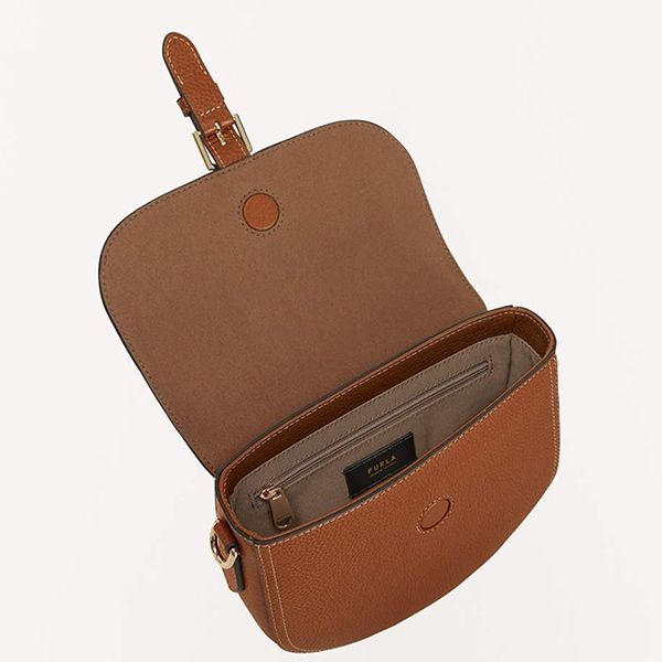 Túi Đeo Chéo Furla Urania Crossbody Mini Cognac H Màu Nâu - Túi xách - Vua Hàng Hiệu