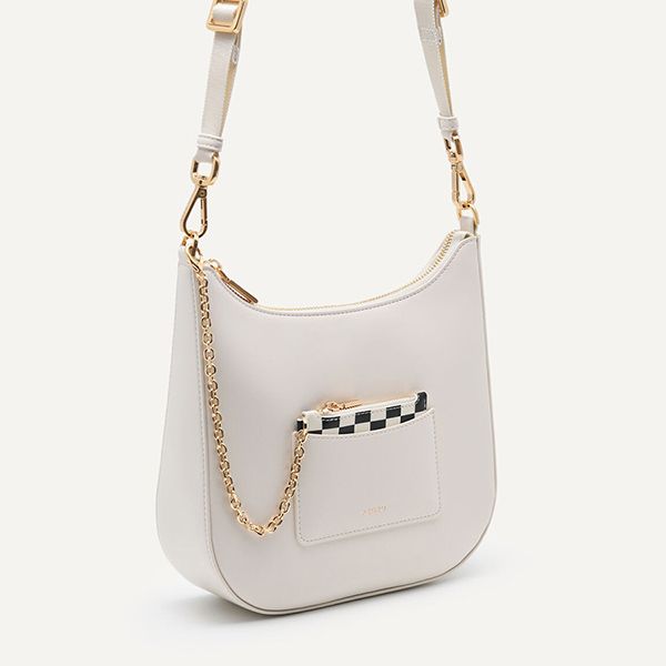Túi Đeo Vai Nữ Pedro Shoulder Bag 75210130 Màu Trắng - Túi xách - Vua Hàng Hiệu