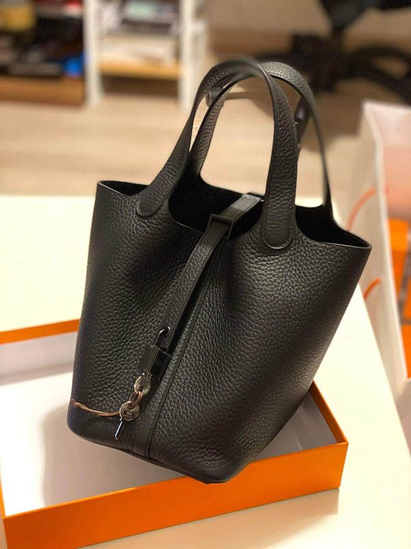 Túi Xách Hermès Picotin 18 So Black Màu Đen - Túi xách - Vua Hàng Hiệu