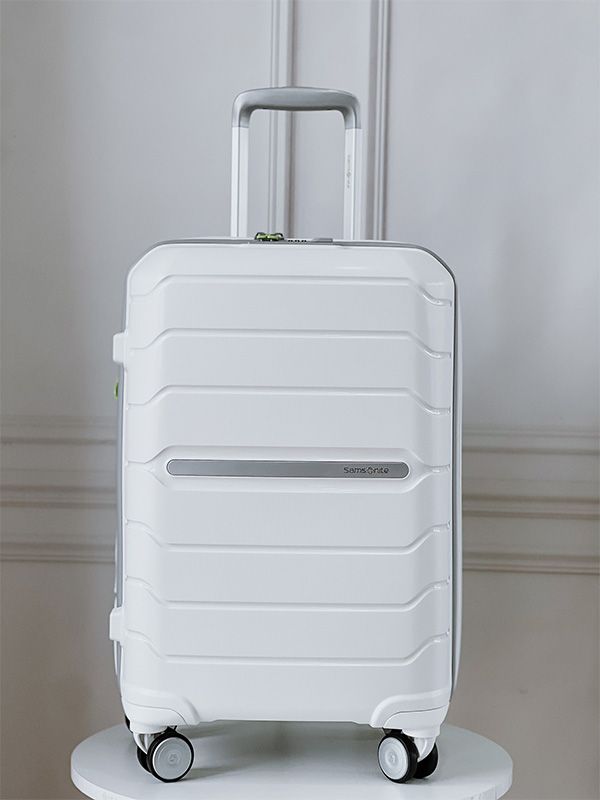 Vali Samsonite Freeform Carry-On Spinner Màu Trắng Size 20inch Có Khóa Số - Túi xách - Vua Hàng Hiệu