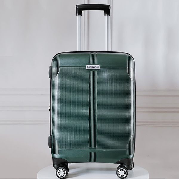 Vali Samsonite Supra DLX Carry-On Spinner Màu Xanh Lá Size 20inch - Túi xách - Vua Hàng Hiệu