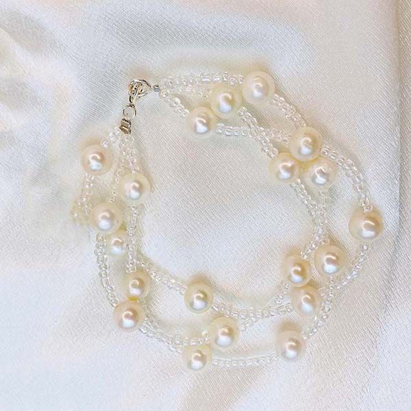 Vòng Đeo Tay Minh Hà Pearl Jewelry Ngọc Trai Màu Trắng - Trang sức - Vua Hàng Hiệu