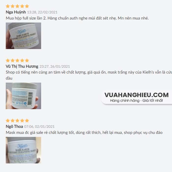 Mặt nạ đất sét Kiehl's có tốt không? Review chi tiết mặt nạ đất sét sạch sâu Kiehl's