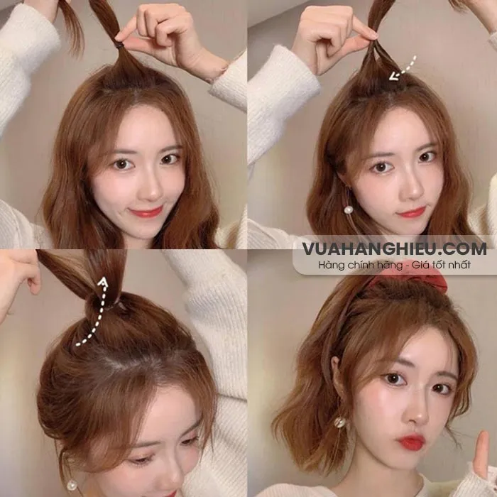 Tổng hợp những cách buộc tóc đẹp đi học, đi làm, đi tiệc đều thu hút