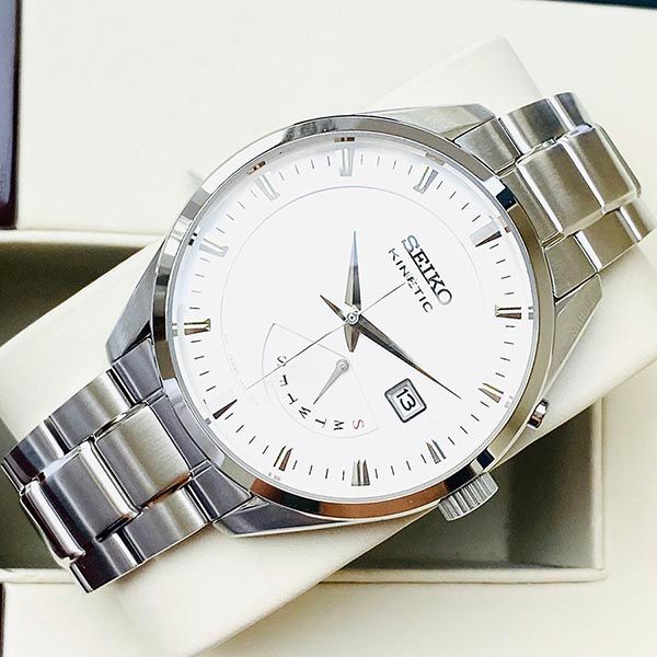Đồng Hồ Nam Seiko Kinetic SRN043P1 (SRN043) Màu Bạc - Đồng hồ - Vua Hàng Hiệu