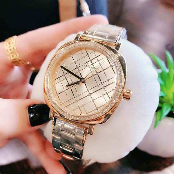 Đồng Hồ Nữ Michael Kors MK Nia Gold-Tone Watch 38mm MK3989 Màu Vàng Gold - Đồng hồ - Vua Hàng Hiệu