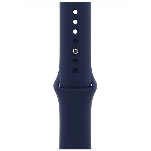 Đồng Hồ Thông Minh Apple Watch S6 LTE 40mm Viền Thép Dây Silicone Màu Xanh Dương - Đồng hồ - Vua Hàng Hiệu