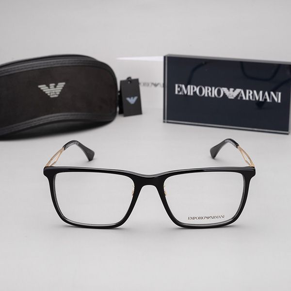 Gọng Kính Nam Emporio Armani 0EA3214D 501756.C Màu Vàng Đen - Kính mắt - Vua Hàng Hiệu