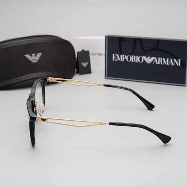 Gọng Kính Nam Emporio Armani 0EA3214D 501756.C Màu Vàng Đen - Kính mắt - Vua Hàng Hiệu