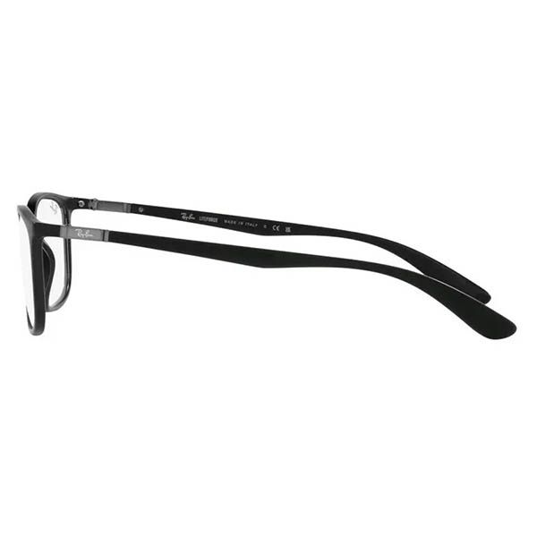 Gọng Kính Unisex Ray-Ban 0RX7208 520452.I Màu Đen - Kính mắt - Vua Hàng Hiệu