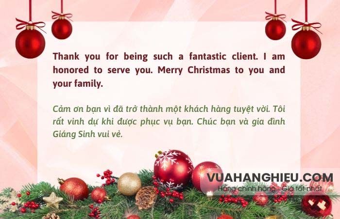 40+ lời chúc Giáng Sinh cho khách hàng ý nghĩa và rất hay - 5