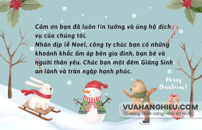 40+ lời chúc Giáng Sinh cho khách hàng ý nghĩa và rất hay - 1