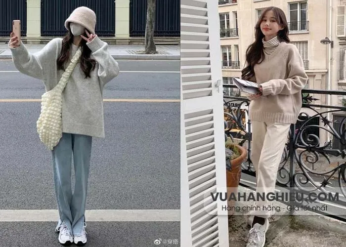 Cách mix đồ mùa đông phong cách Hàn Quốc nữ đẹp chuẩn