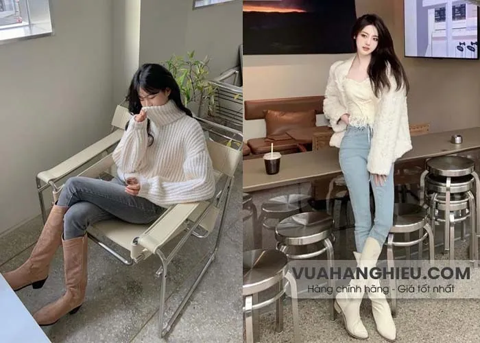 Cách mix đồ mùa đông phong cách Hàn Quốc nữ đẹp chuẩn