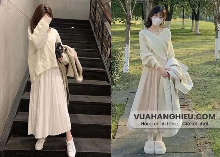 Cách mix đồ mùa đông phong cách Hàn Quốc nữ đẹp chuẩn