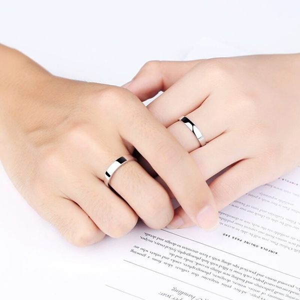 Nhẫn Đôi LiLi Jewelry Trơn Basic Lili_513313 Màu Bạc - Trang sức - Vua Hàng Hiệu