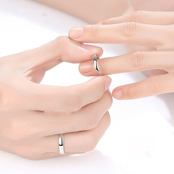 Nhẫn Đôi LiLi Jewelry Trơn Basic Lili_513313 Màu Bạc - Trang sức - Vua Hàng Hiệu