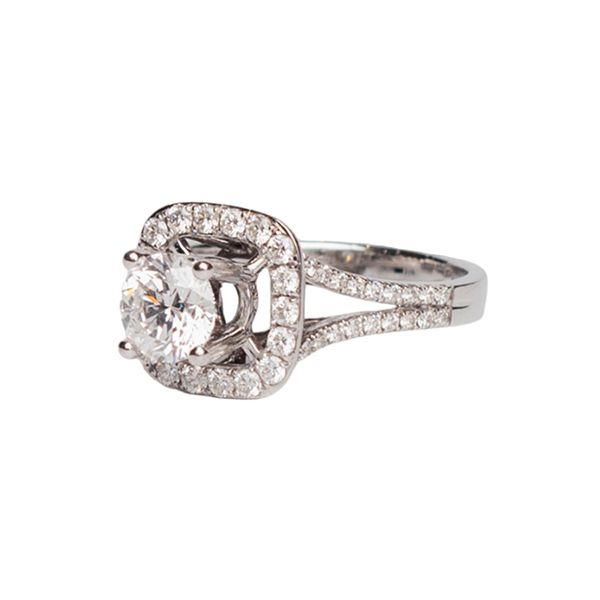 Nhẫn Mặt Kim Cương Sherlyn Diamond GIA 6381737043 Màu Trắng - Trang sức - Vua Hàng Hiệu
