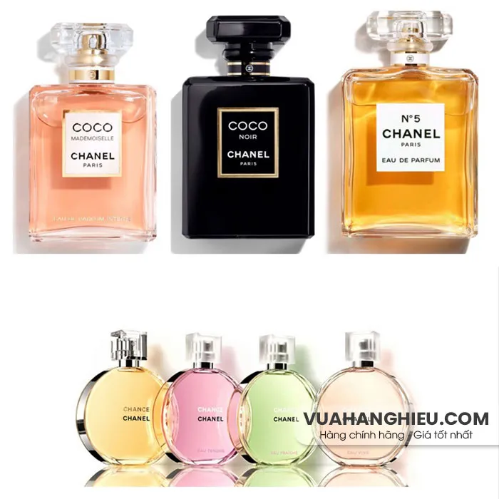 Nước hoa Chanel nữ mùi nào thơm nhất? Lưu hương lâu nhất?