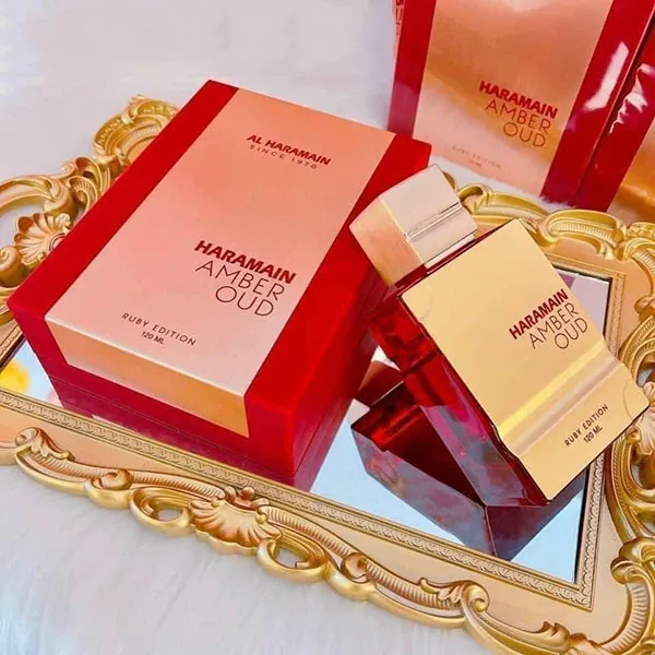 Nước Hoa Unisex Al Haramain Amber Oud Ruby Edition EDP 120ml - Nước hoa - Vua Hàng Hiệu