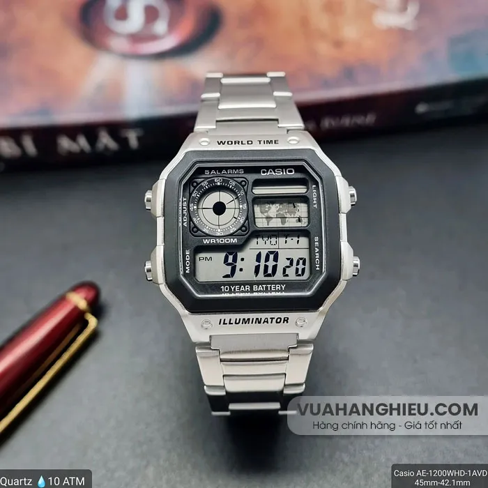Review 3 mẫu đồng hồ Casio nam dây kim loại quan tâm nhiều