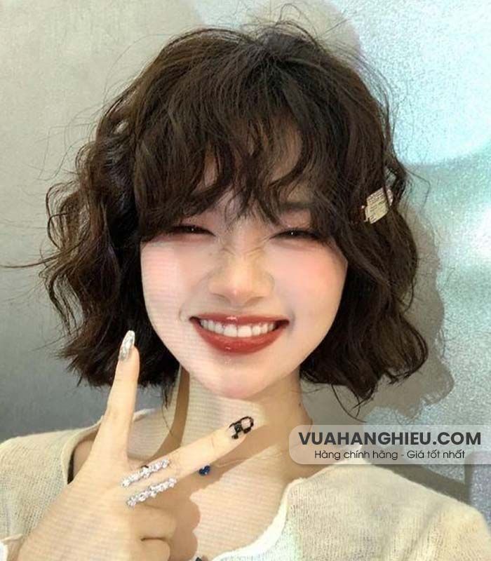 21 kiểu tóc xoăn sóng lơi ngang vai đẹp và thu hút