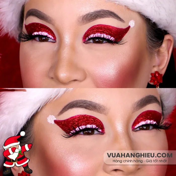 15 ý tưởng trang điểm Giáng Sinh ấn tượng và mới lạ cho nàng - 14