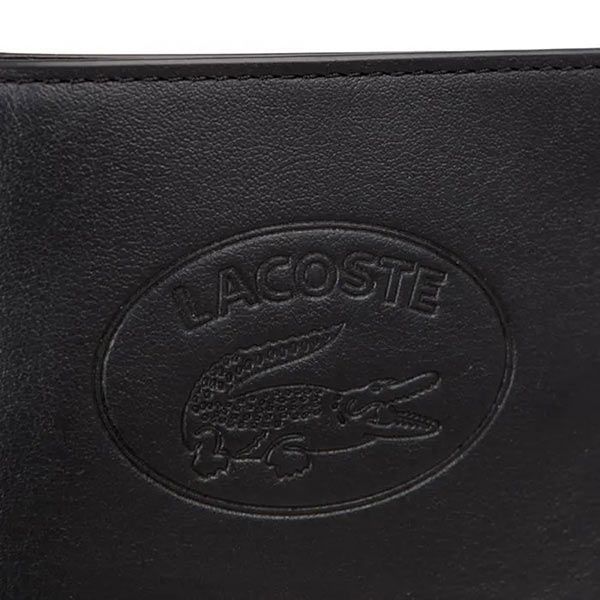 Ví Nam Lacoste Men's Wallet NH2832IC Màu Đen - Túi xách - Vua Hàng Hiệu