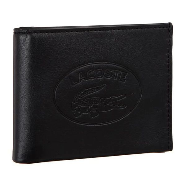 Ví Nam Lacoste Men's Wallet NH2832IC Màu Đen - Túi xách - Vua Hàng Hiệu