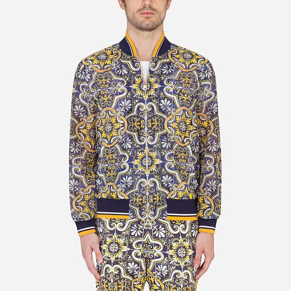 Áo Khoác Nam Dolce & Gabbana D&G Majolica Detail G9SE4T HHM5U HB1MQ Phối Màu Size 48 - Thời trang - Vua Hàng Hiệu