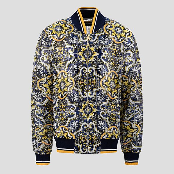 Áo Khoác Nam Dolce & Gabbana D&G Majolica Detail G9SE4T HHM5U HB1MQ Phối Màu Size 48 - Thời trang - Vua Hàng Hiệu