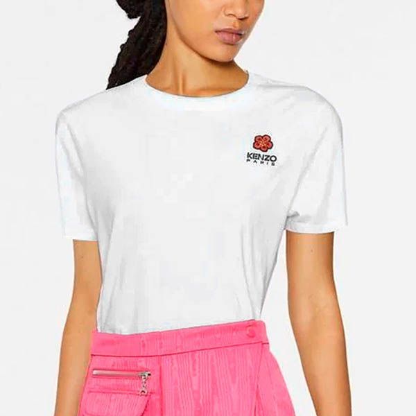 Áo Thun Kenzo Crest Logo T-Shirt White FC62TS0124SO01 Màu Trắng - Thời trang - Vua Hàng Hiệu