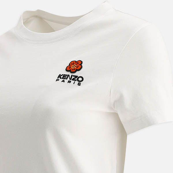 Áo Thun Kenzo Crest Logo T-Shirt White FC62TS0124SO01 Màu Trắng - Thời trang - Vua Hàng Hiệu