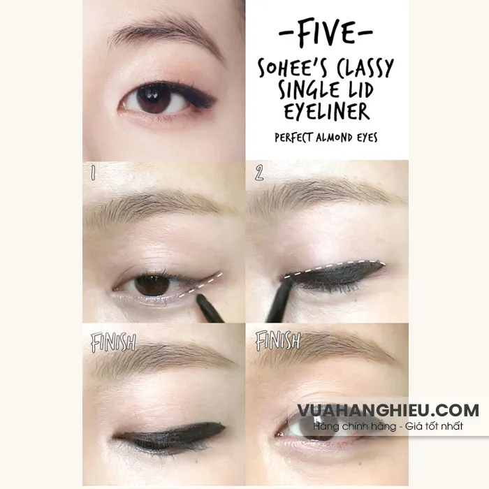 Top 5 các kiểu kẻ mắt Hàn Quốc đơn giản, cực tự nhiên