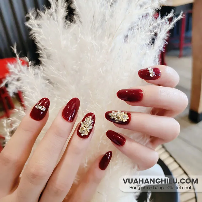 Top 55+ mẫu nails đẹp đón Tết được yêu rất thích năm 2025