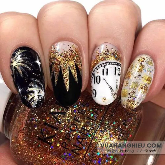 Top 55+ mẫu nails đẹp đón Tết được yêu rất thích năm 2025