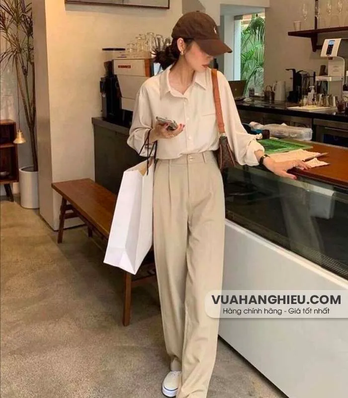 12 cách phối đồ với áo sơ mi form rộng đẹp chuẩn thời trang