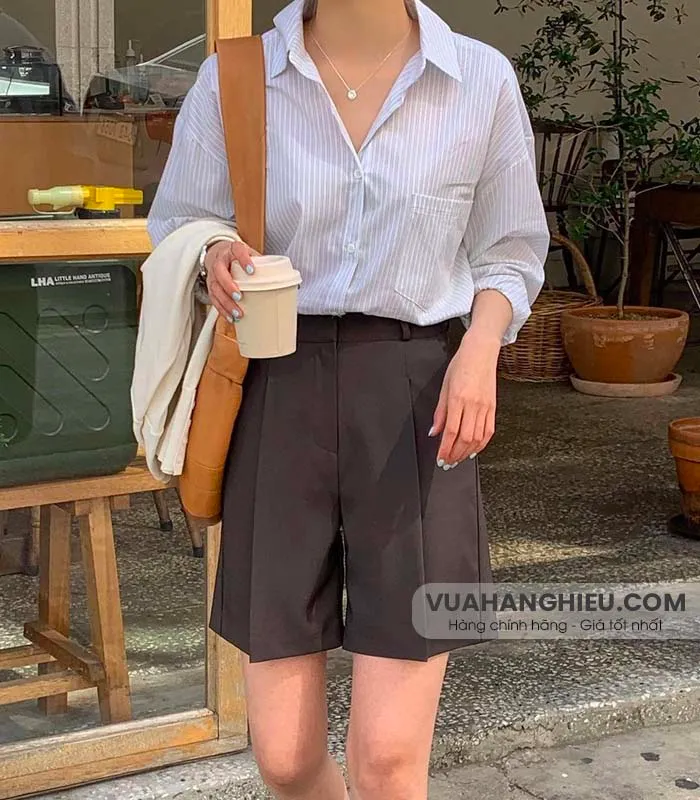 12 cách phối đồ với áo sơ mi form rộng đẹp chuẩn thời trang