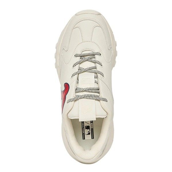 Giày Thể Thao MLB BigBall Chunky A Classic 3D Logo Boston Red Sox Ivory 3ASHCS12N-43RDS Phối Màu Trắng Đỏ Size 260 - Giày - Vua Hàng Hiệu