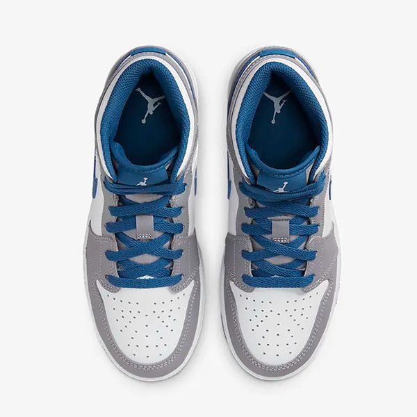 Giày Thể Thao Nike Air Jordan 1 Mid DQ8423-014 Màu Xám Xanh Size 36 - Giày - Vua Hàng Hiệu