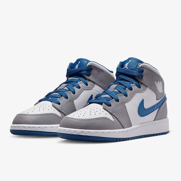 Giày Thể Thao Nike Air Jordan 1 Mid DQ8423-014 Màu Xám Xanh Size 36 - Giày - Vua Hàng Hiệu