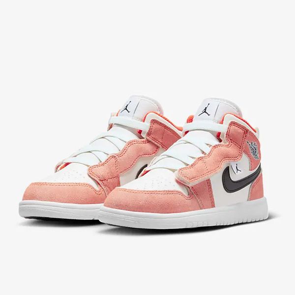 Giày Thể Thao Trẻ Em Nike Jordan 1 Mid Alt Se DZ4470-800 Màu Hồng Cam - Giày - Vua Hàng Hiệu