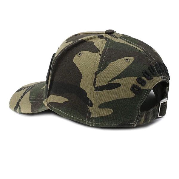 Mũ Dsquared2 Icon Camouflage Baseball Cap Màu Rằn Ri - Mũ nón - Vua Hàng Hiệu